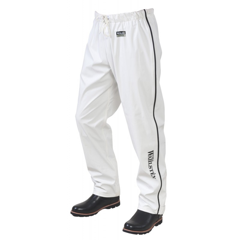 W-Profit Mudtrousers White with Black Stripe - Waterproof